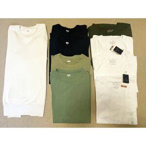 8 Men T-shirts & 1 Men Sweatshirt